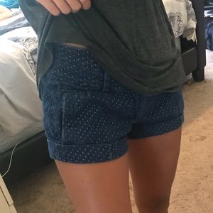 Polka dot shorts